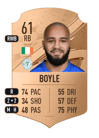 Ethan Boyle Rare 61 OVR