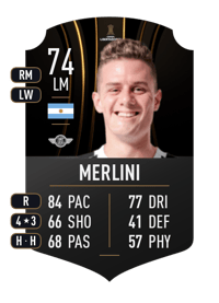 Bautista Merlini CONMEBOL LIBERTADORES 74 OVR