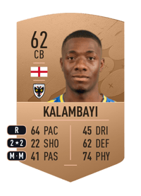 Paul Kalambayi Common 62 OVR