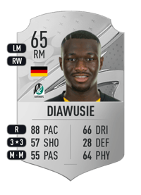 Agyemang Diawusie Rare 65 OVR