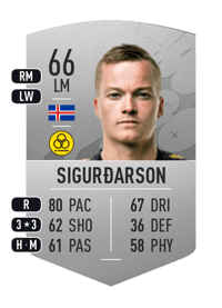 Aron Sigurðarson Common 66 OVR