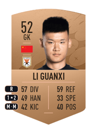Li Guanxi Common 52 OVR