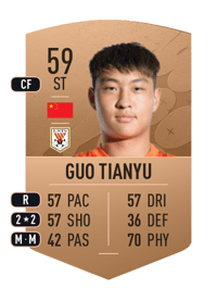 Guo Tianyu Common 59 OVR