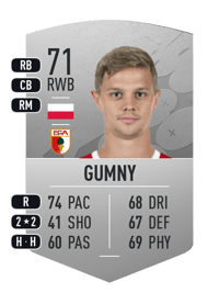 Robert Gumny Common 71 OVR