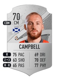 Allan Campbell Rare 70 OVR