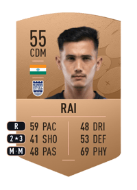 Vinit Rai Common 55 OVR