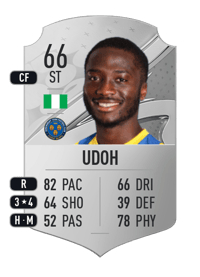 Daniel Udoh Rare 66 OVR