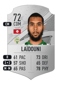 Aïssa Laïdouni Rare 72 OVR
