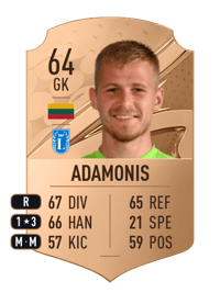 Marius Adamonis Rare 64 OVR