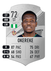 David Okereke Rare 72 OVR