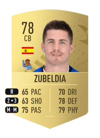 Zubeldia Common 78 OVR