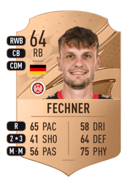 Gino Fechner Rare 64 OVR