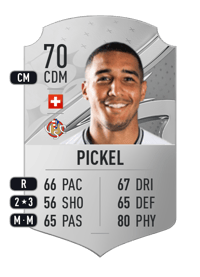 Charles Pickel Rare 70 OVR