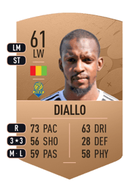 Amadou Diallo Common 61 OVR
