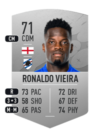 Ronaldo Vieira Common 71 OVR