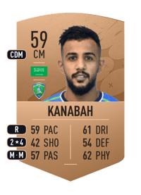 Majed Kanabah Common 59 OVR