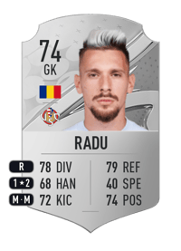 Ionuț Andrei Radu Rare 74 OVR