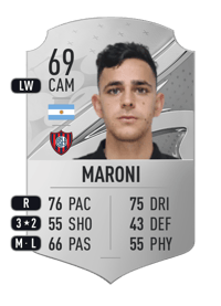 Gonzalo Maroni Rare 69 OVR