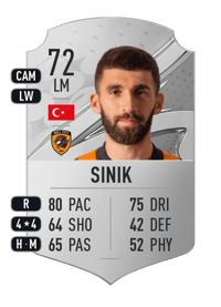 Doğukan Sinik Rare 72 OVR