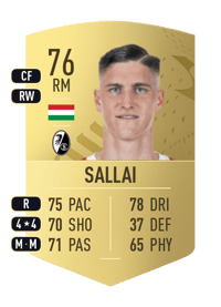 Roland Sallai Common 76 OVR