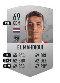 Aschraf El Mahdioui Common 69 OVR