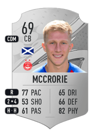 Ross McCrorie Rare 69 OVR