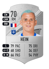 Gauthier Hein Rare 70 OVR