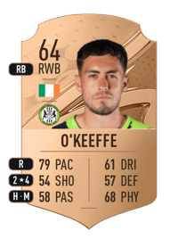 Corey O'Keeffe Rare 64 OVR