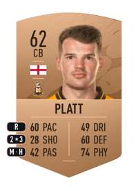 Matthew Platt Common 62 OVR