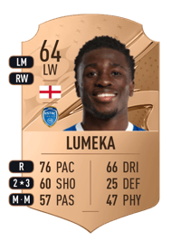 Levi Lumeka Rare 64 OVR