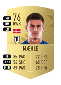 Joakim Mæhle Common 76 OVR