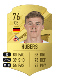 Timo Hübers Rare 76 OVR