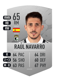 Raúl Navarro Common 65 OVR