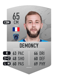 Yohan Demoncy Common 65 OVR