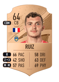 Jean Ruiz Rare 64 OVR
