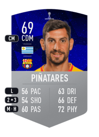 Bruno Piñatares CONMEBOL SUDAMERICANA 69 OVR