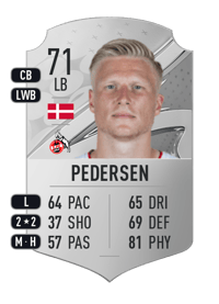 Kristian Pedersen Rare 71 OVR