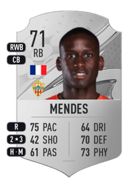 Houboulang Mendes Rare 71 OVR