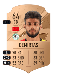 Kahraman Demirtaş Rare 64 OVR