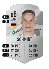 Niklas Schmidt Rare 68 OVR