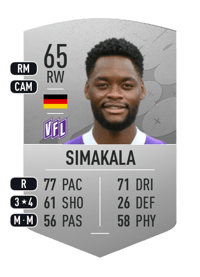 Ba-Muaka Simakala Common 65 OVR
