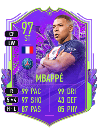 Kylian Mbappé Award Winner 97 OVR
