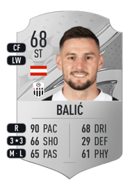 Husein Balić Rare 68 OVR