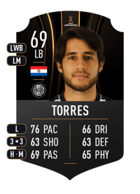 Iván Torres CONMEBOL LIBERTADORES 69 OVR