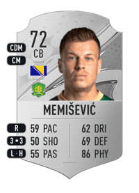 Samir Memišević Rare 72 OVR