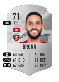 Dylan Bronn Rare 71 OVR