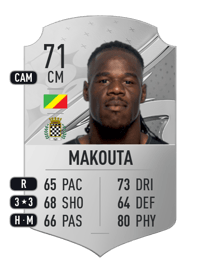Gaius Makouta Rare 71 OVR