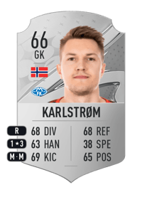 Jacob Karlstrøm Rare 66 OVR
