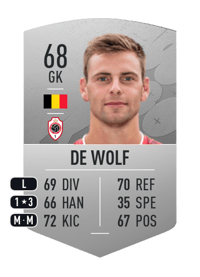 Ortwin De Wolf Common 68 OVR