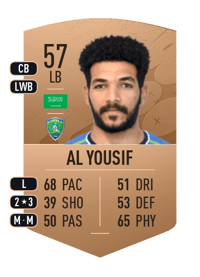 Abdullah Al Yousif Common 57 OVR